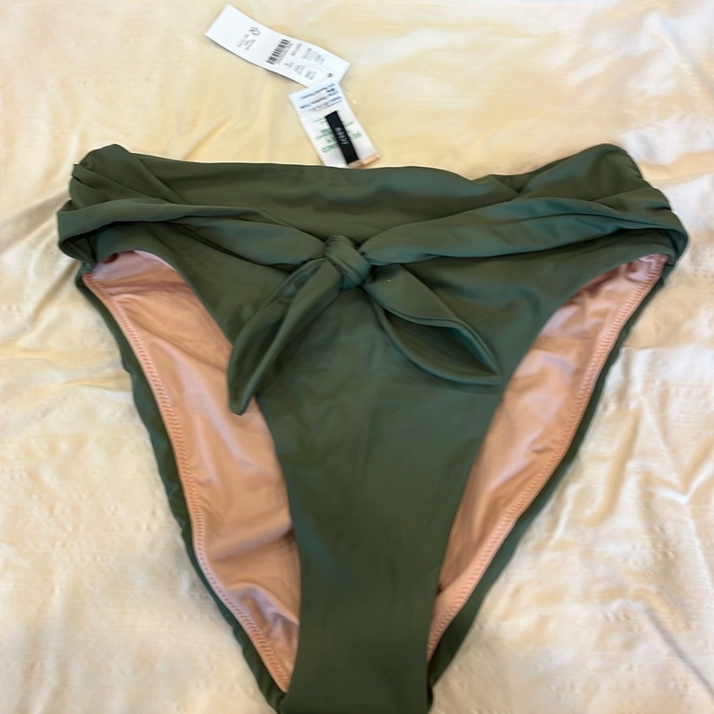 Jcrew Suze Small New With Tags size small bikini bottom
